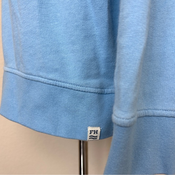 Fair Harbor Men’s Saltaire Crewneck sweatshirt | baby blue | XL - Picture 7 of 10